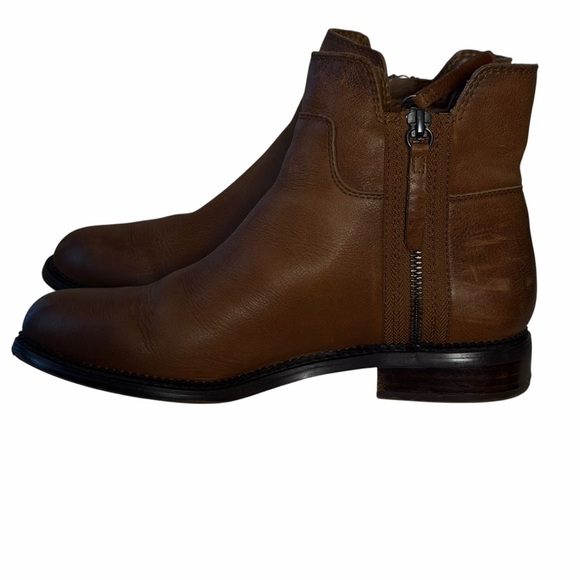 Franco Sarto Leather Halford Bootie - Picture 2 of 8